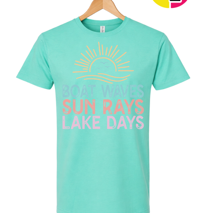 Sunrise Lake Vibes Tee
