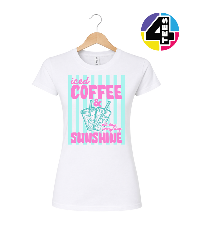 Iced Coffee Summer Women's Tee