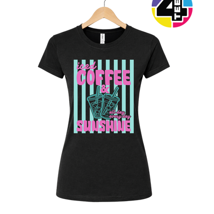 Iced Coffee Summer Women's Tee