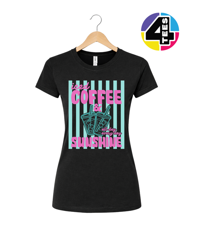 Iced Coffee Summer Women's Tee