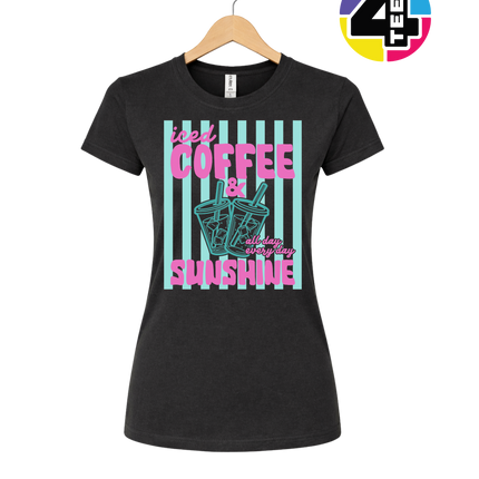 Iced Coffee Summer Women's Tee