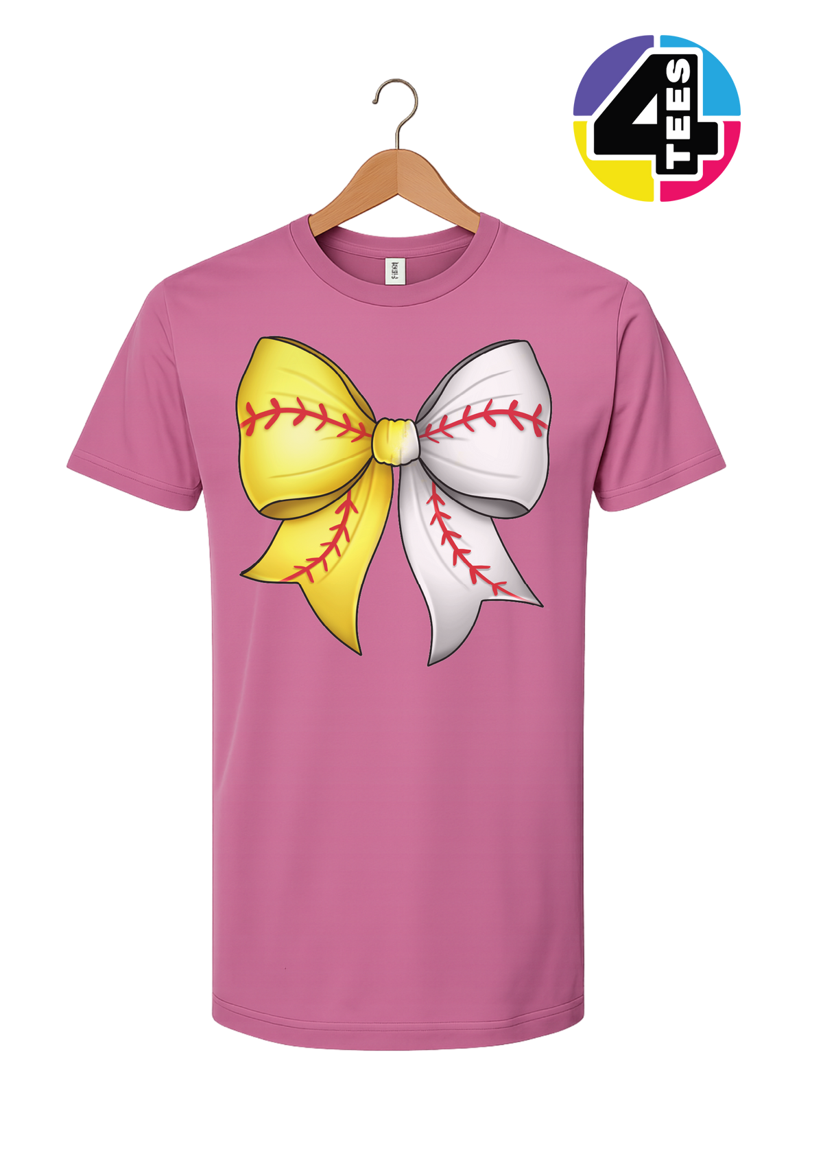 Softball Sweetheart Bow Tee