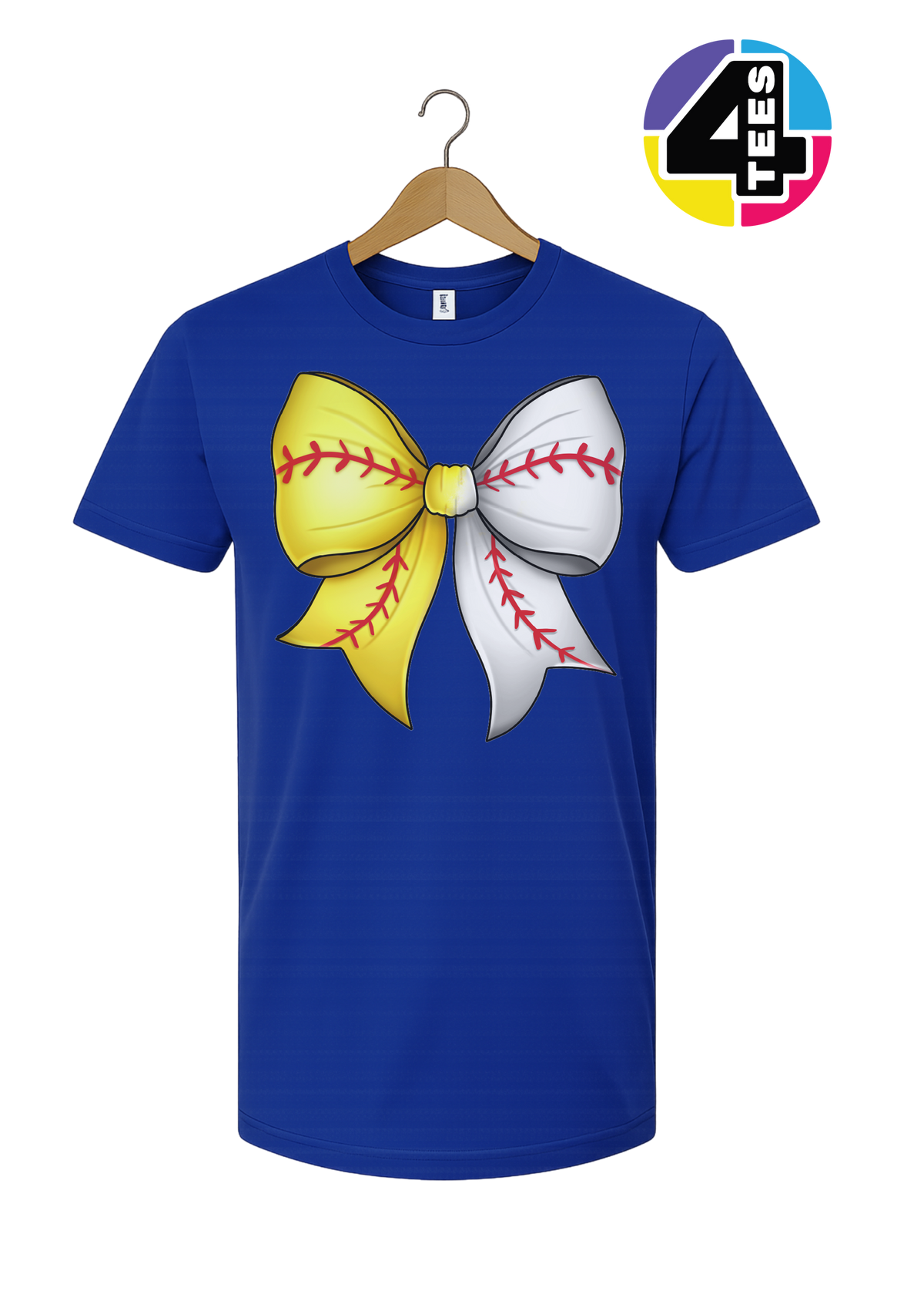 Softball Sweetheart Bow Tee