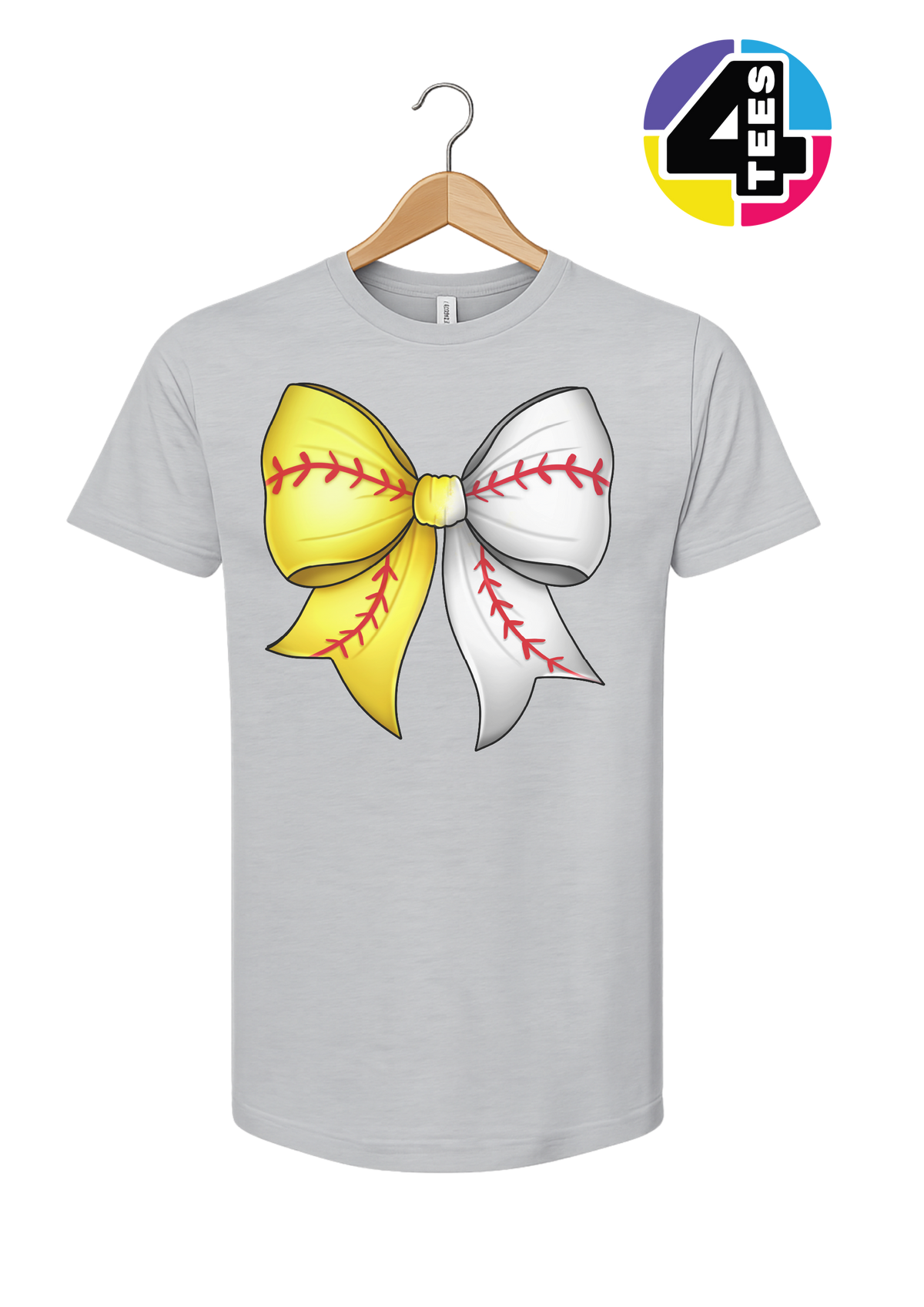 Softball Sweetheart Bow Tee
