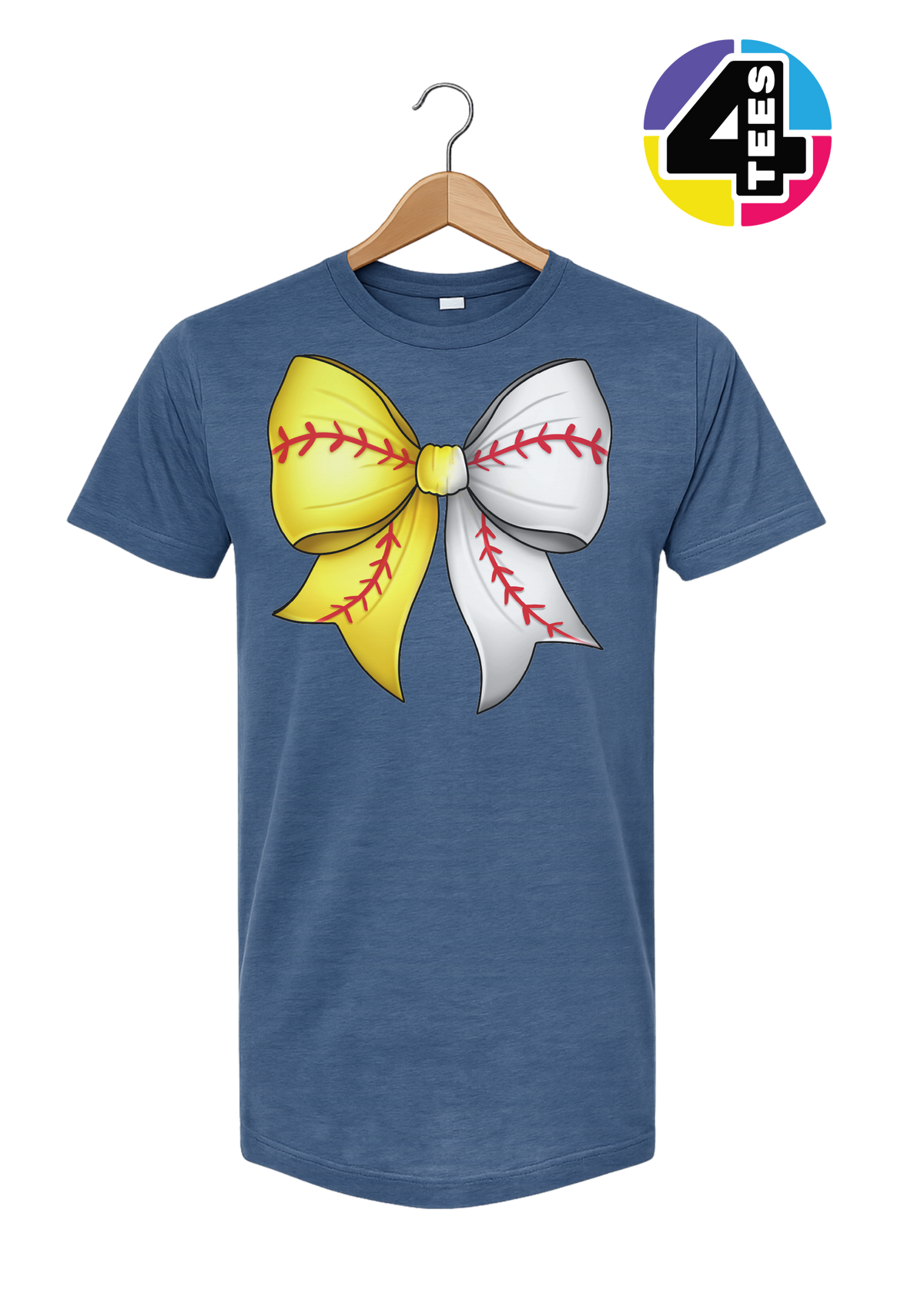 Softball Sweetheart Bow Tee
