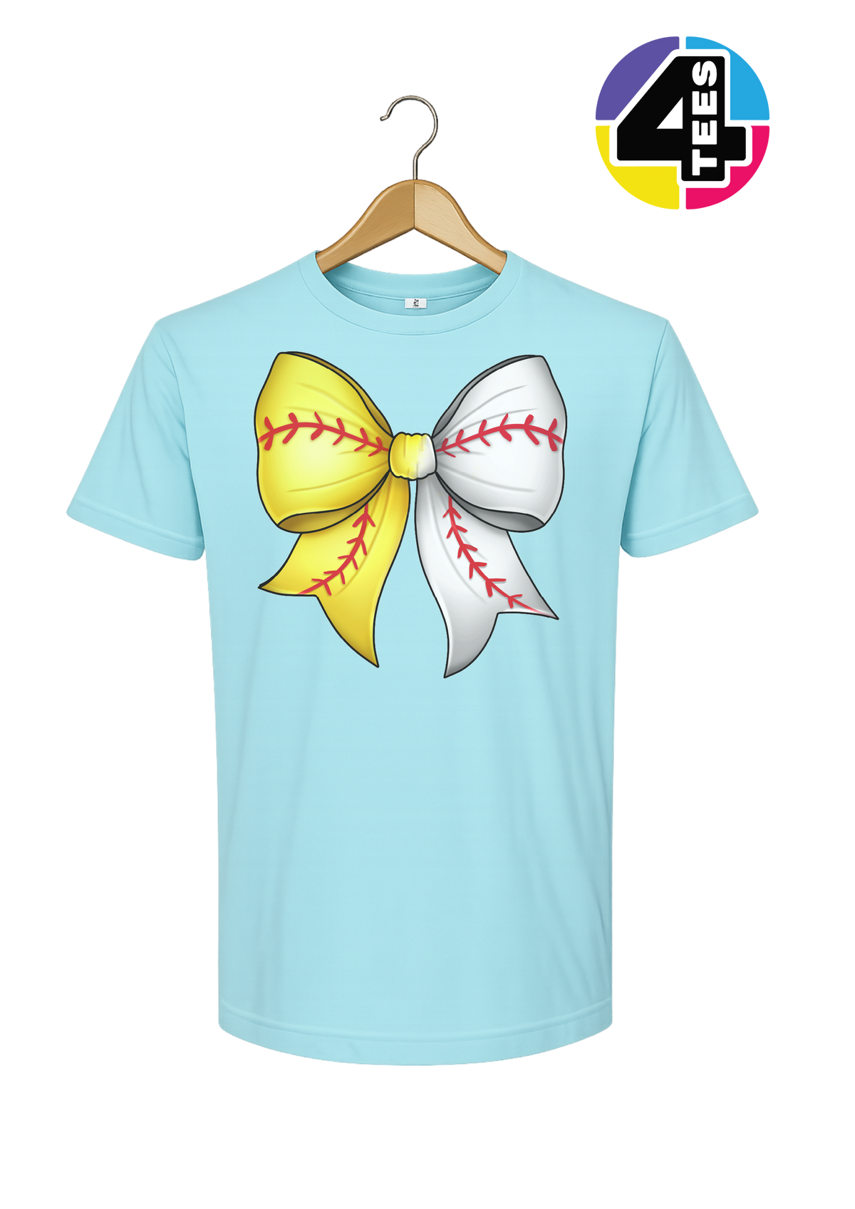 Softball Sweetheart Bow Tee