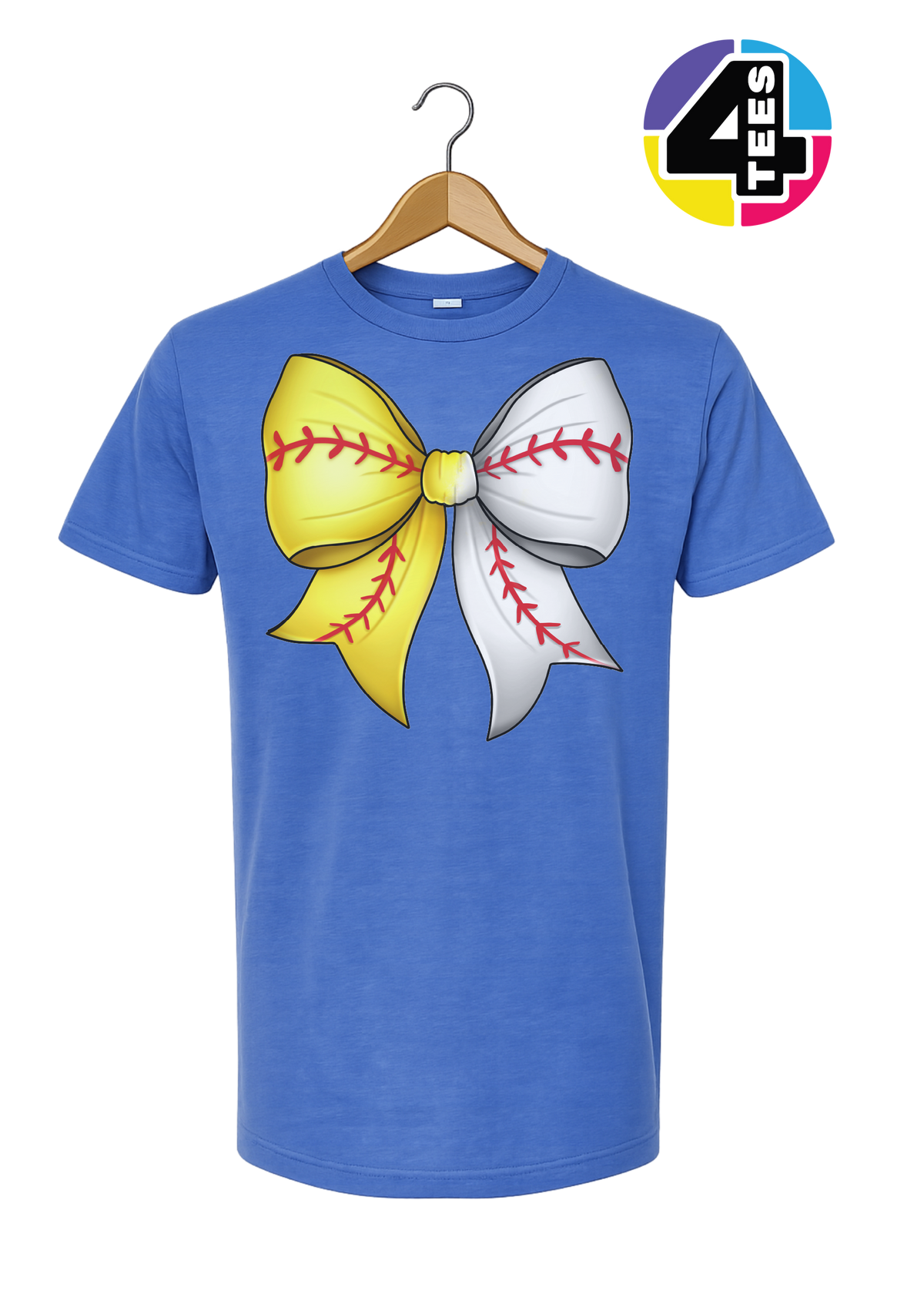 Softball Sweetheart Bow Tee