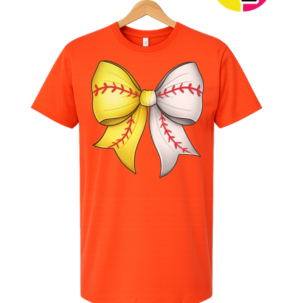 Softball Sweetheart Bow Tee