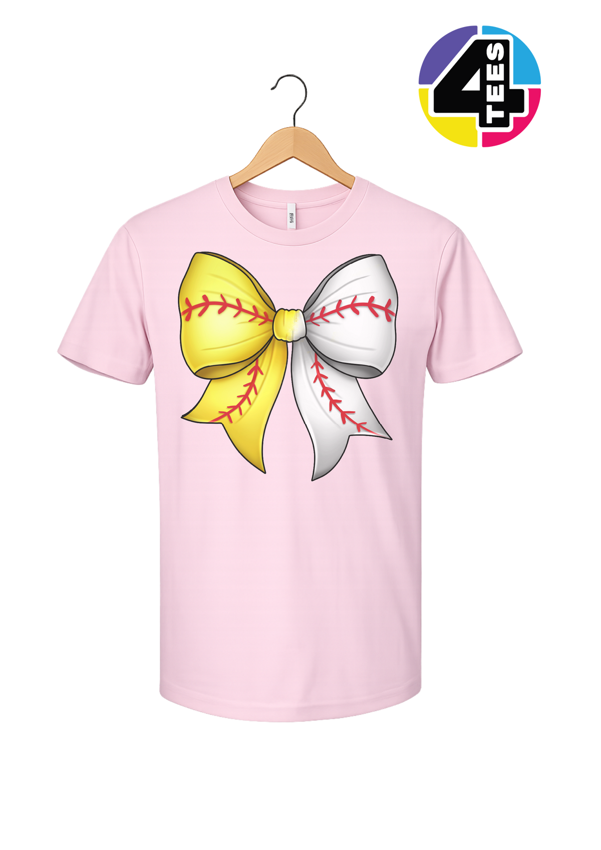 Softball Sweetheart Bow Tee