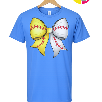 Softball Sweetheart Bow Tee