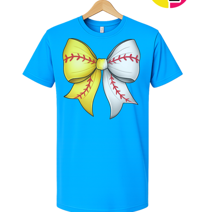 Softball Sweetheart Bow Tee