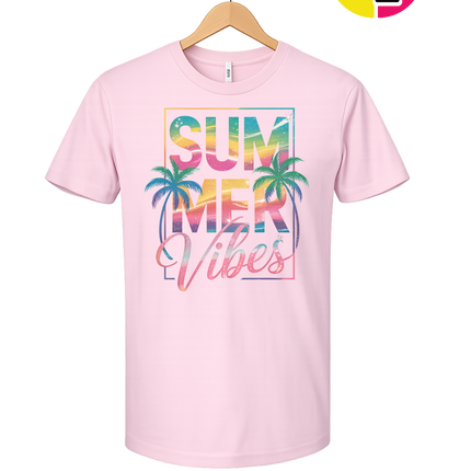 Summer Vibes Retro Tee