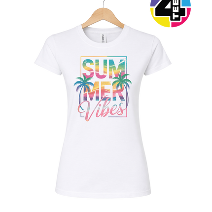 Summer Vibes Retro Women's Tee