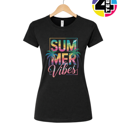 Summer Vibes Retro Women's Tee