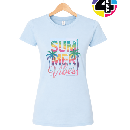 Summer Vibes Retro Women's Tee