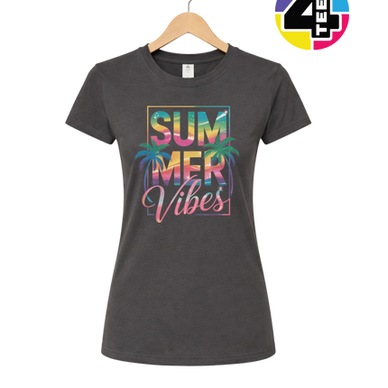 Summer Vibes Retro Women's Tee