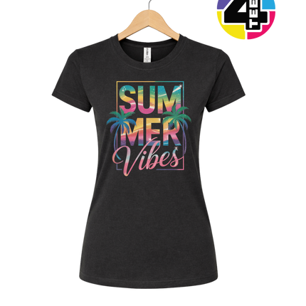 Summer Vibes Retro Women's Tee