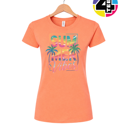 Summer Vibes Retro Women's Tee