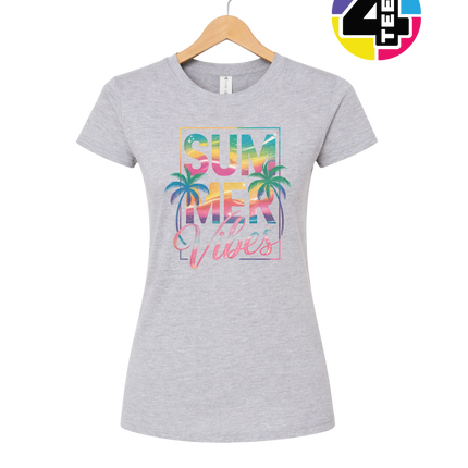 Summer Vibes Retro Women's Tee