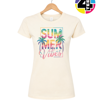 Summer Vibes Retro Women's Tee