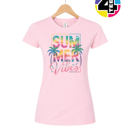 Summer Vibes Retro Women's Tee