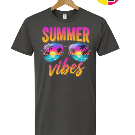 Retro Summer Sunglasses Vibe Tee
