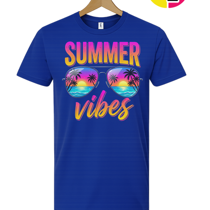 Retro Summer Sunglasses Vibe Tee