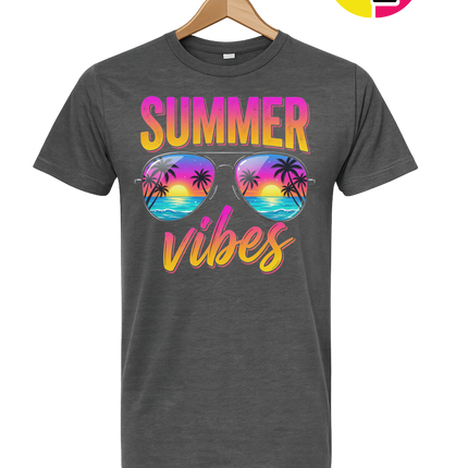 Retro Summer Sunglasses Vibe Tee