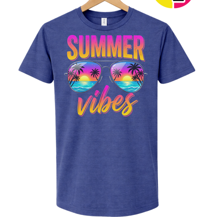 Retro Summer Sunglasses Vibe Tee