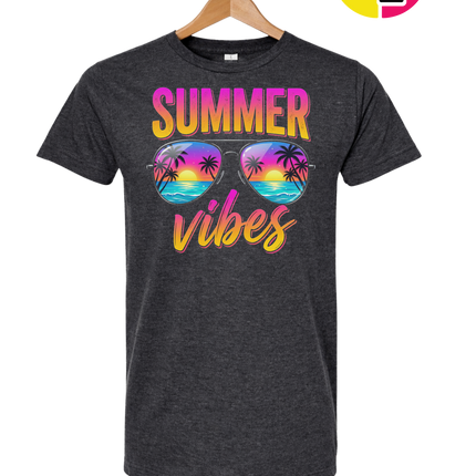 Retro Summer Sunglasses Vibe Tee