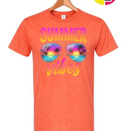 Retro Summer Sunglasses Vibe Tee