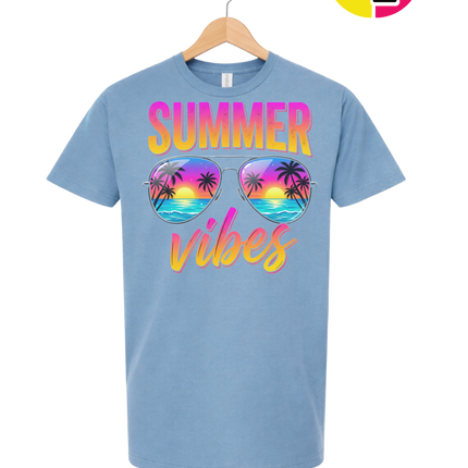 Retro Summer Sunglasses Vibe Tee