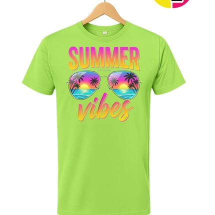 Retro Summer Sunglasses Vibe Tee