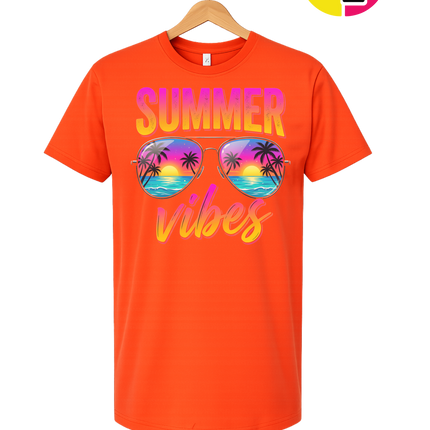 Retro Summer Sunglasses Vibe Tee