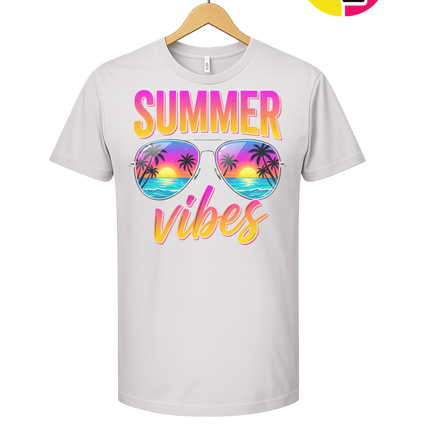 Retro Summer Sunglasses Vibe Tee
