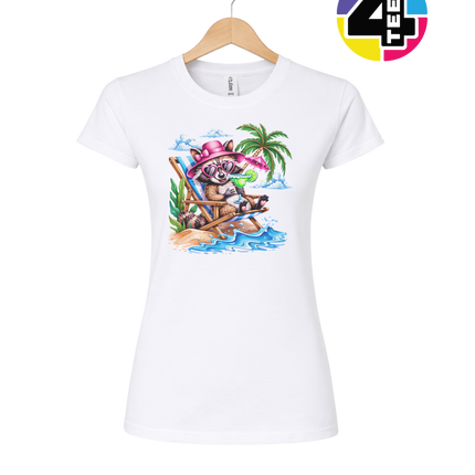 Raccoon Summer Women's Tee