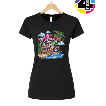 Raccoon Summer Women's Tee