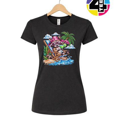 Raccoon Summer Women's Tee