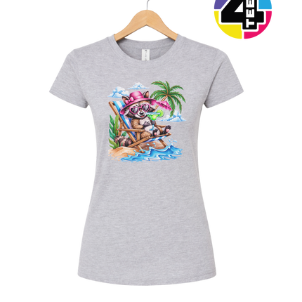 Raccoon Summer Women's Tee