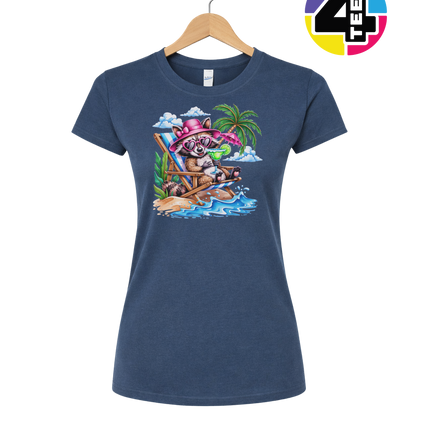Raccoon Summer Women's Tee