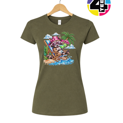 Raccoon Summer Women's Tee