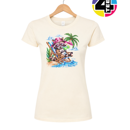 Raccoon Summer Women's Tee