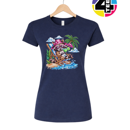 Raccoon Summer Women's Tee
