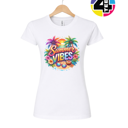 Retro Summer Vibes Women's Tee