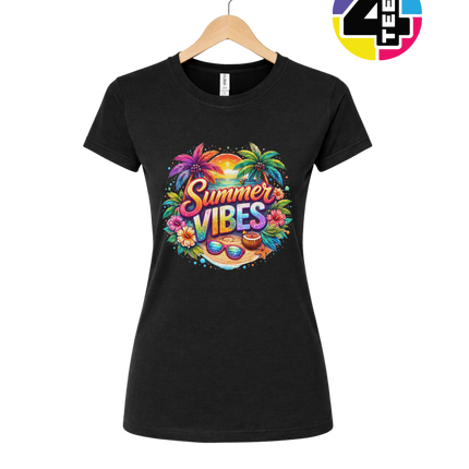 Retro Summer Vibes Women's Tee