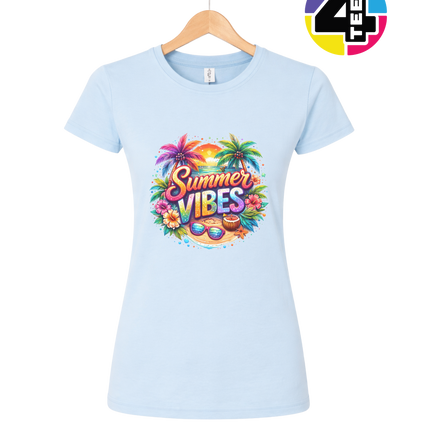 Retro Summer Vibes Women's Tee