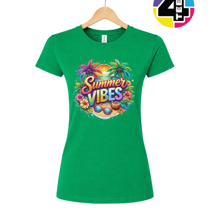 Retro Summer Vibes Women's Tee