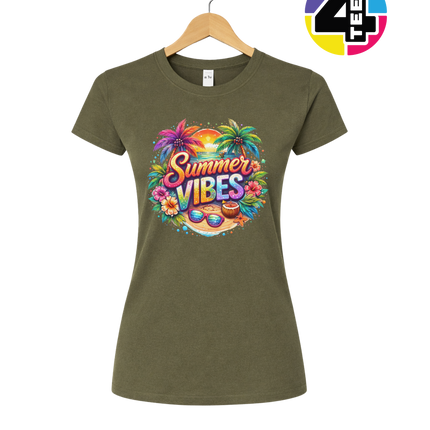 Retro Summer Vibes Women's Tee
