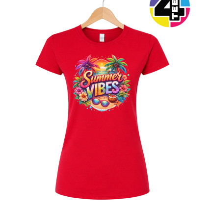 Retro Summer Vibes Women's Tee