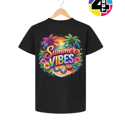 Retro Summer Vibes Youth Tee